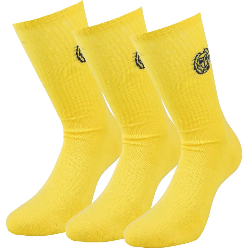 Matayo Crew Tech Chaussettes De Sport Pack De 3 Hommes-Jaune,Noir