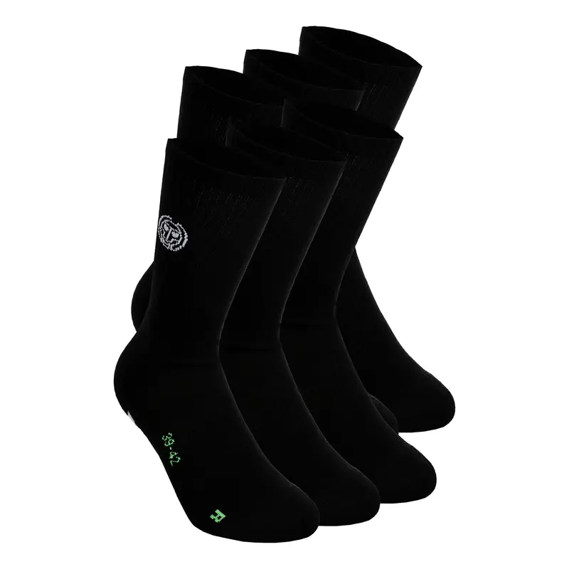 Matayo Crew Tech Chaussettes De Tennis-Noir