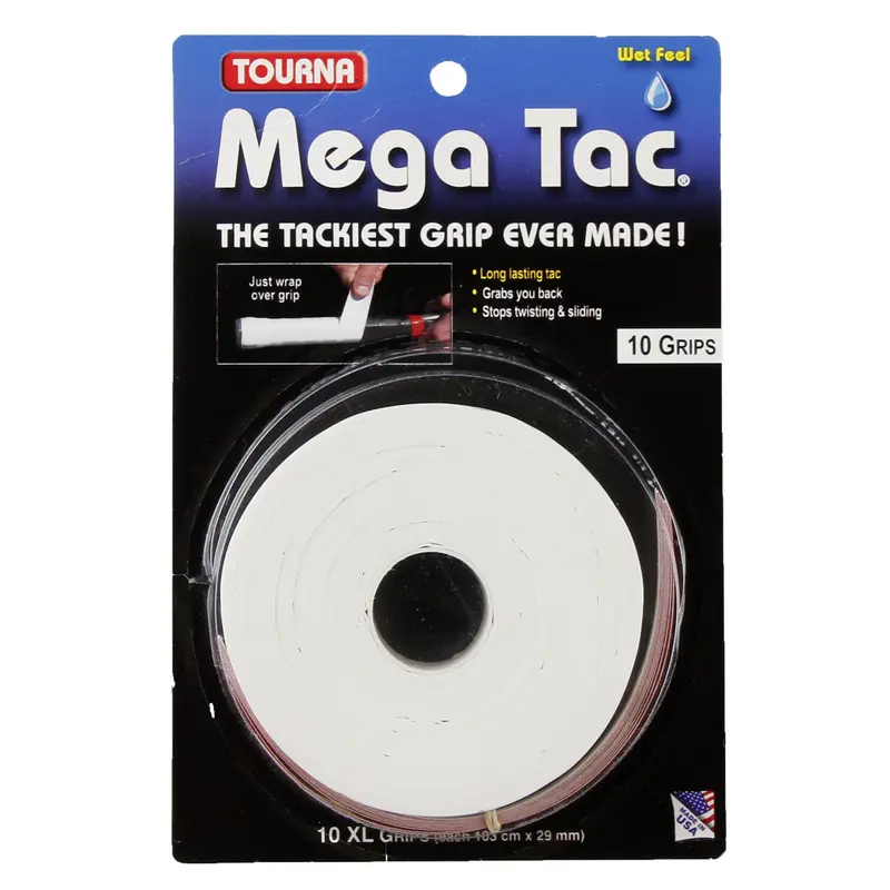 Mega Tac Pack De 10-Blanc