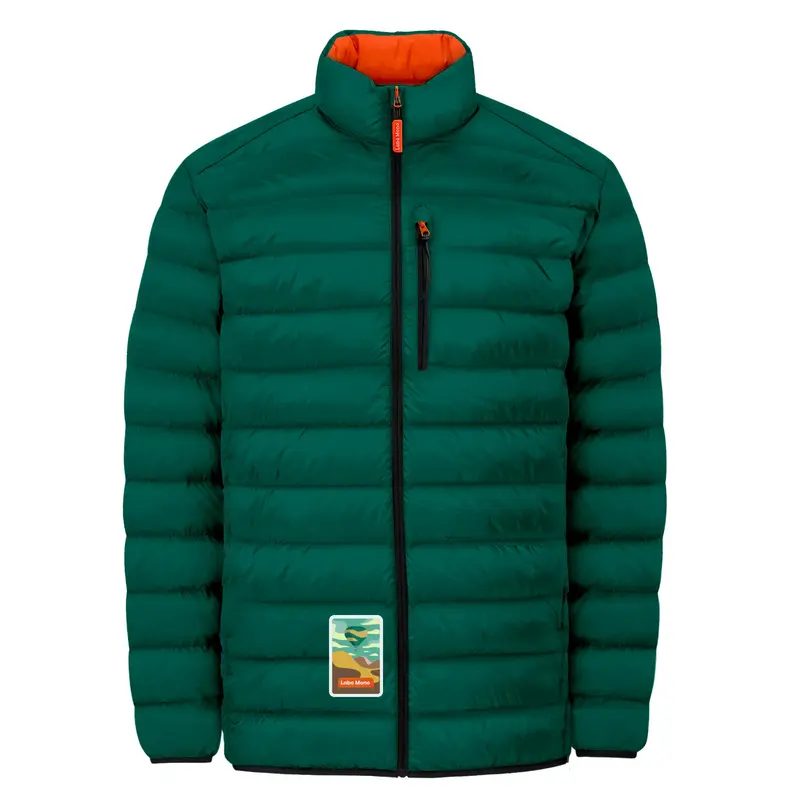 Men's Puffer-Puffer Jacket - Evergreen & Salamander