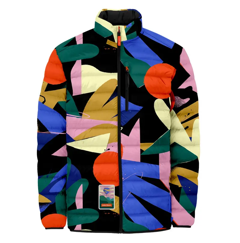 Men's Puffer-Puffer Jacket - Odyssey & Black