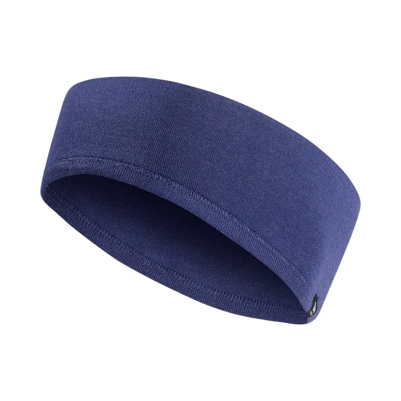 Merino Warm Bandeau-Bleu