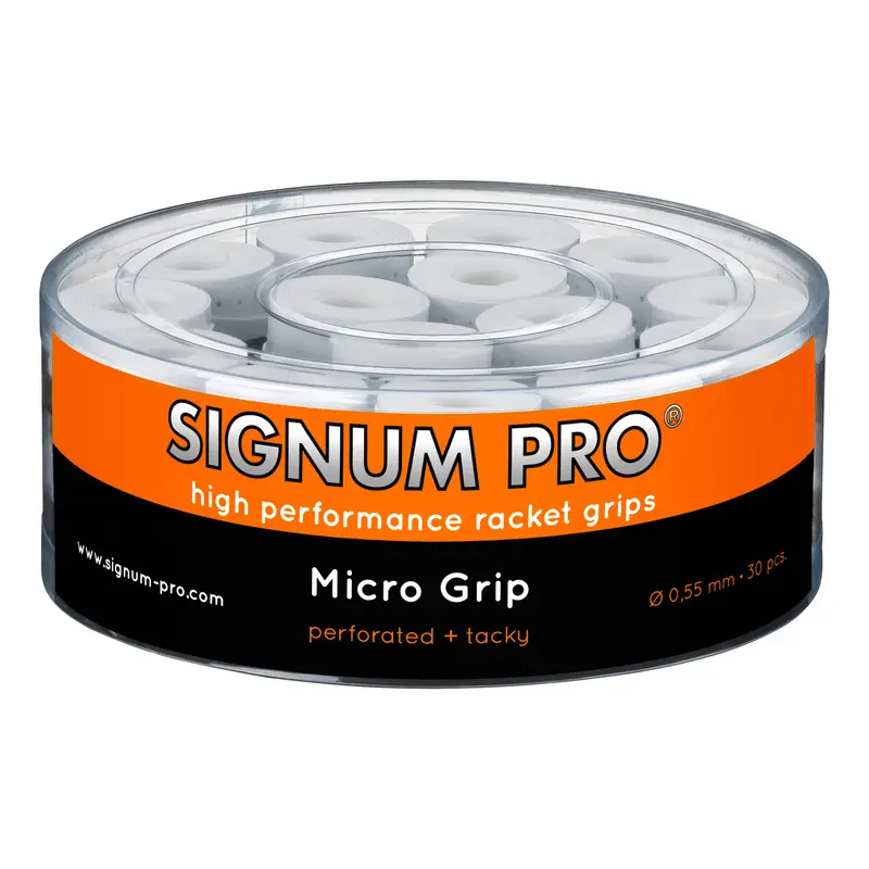Micro Grip Pack De 30-Blanc