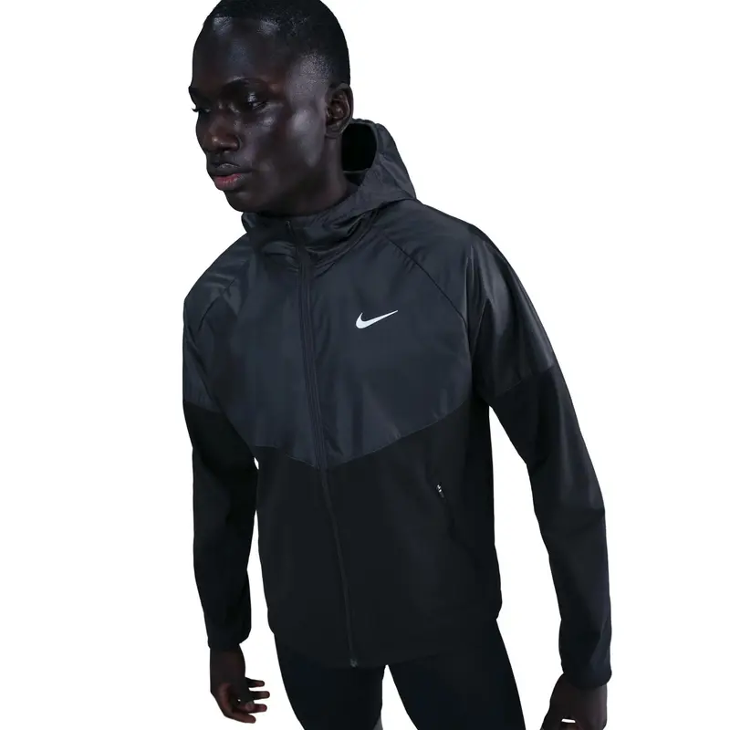 Miler Veste running Hommes - noir, anthracite