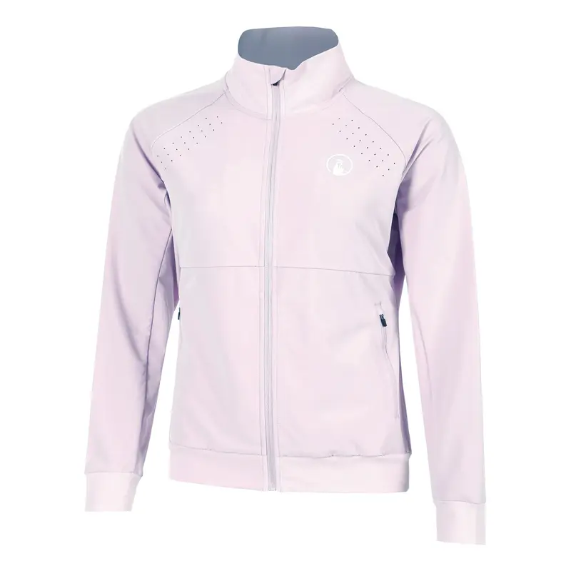 Mind Return Veste De Survêtement Femmes-Lilas,Blanc