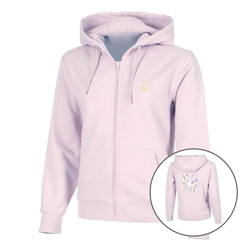 Mind Taped Zip Gilet En Coton Femmes-Lilas,Vert Fluo
