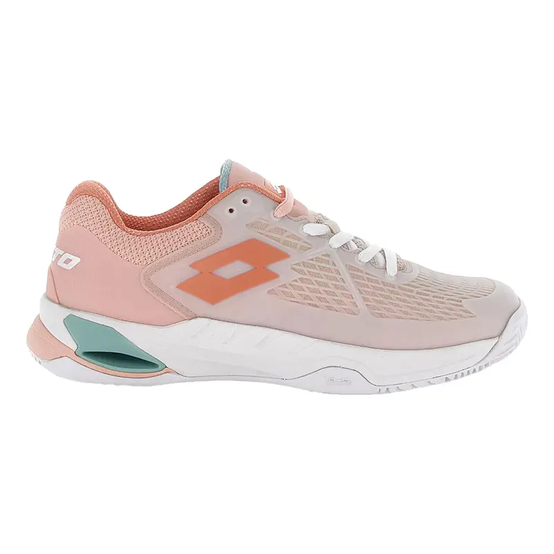 Mirage 100 II Chaussure terre battue Femmes-blanc, corail