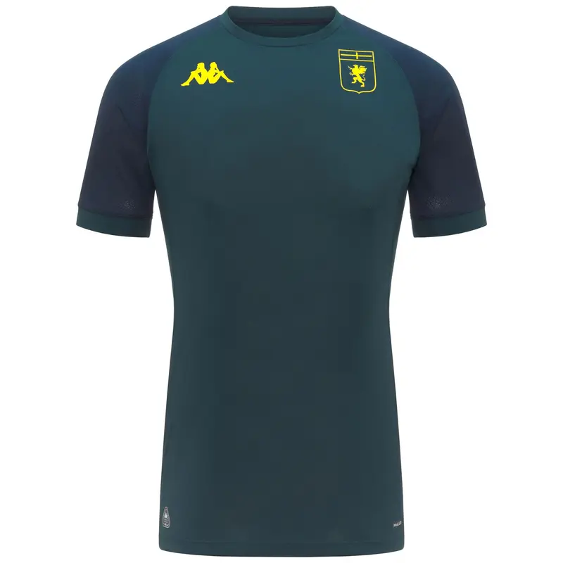 MOKIBA PRO GENOA - Active Jerseys - Shirt - Man - Green Petrol-Blue Dk