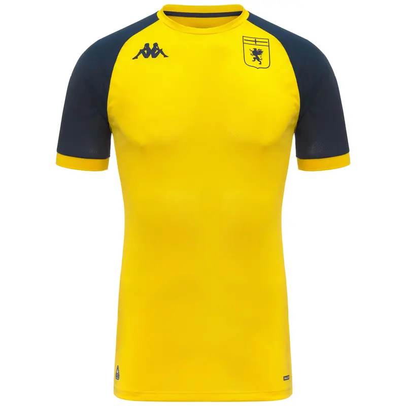 MOKIBA PRO GENOA - Active Jerseys - Shirt - Man - Yellow-Blue Dk