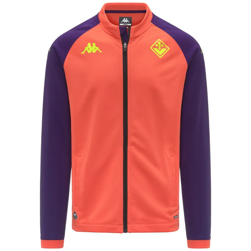 MOXUNA PRO FIORENTINA - Fleece - Jacket - Man - Red Living-Violet Md