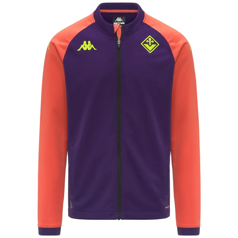 MOXUNA PRO FIORENTINA - Fleece - Jacket - Man - Violet Md-Red Living