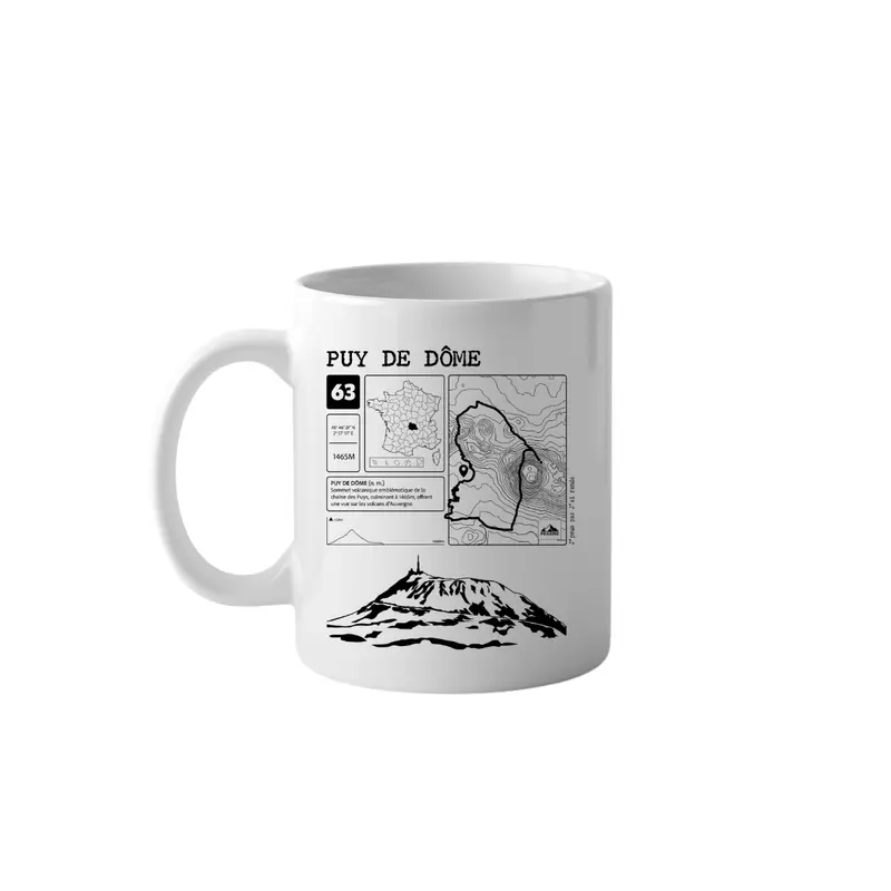 Mug Puy de dôme 63