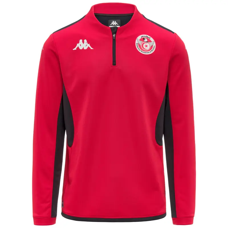 MUZIRA PRO 2 TUNISIA - Fleece - Jumper - Man - Red-Grey