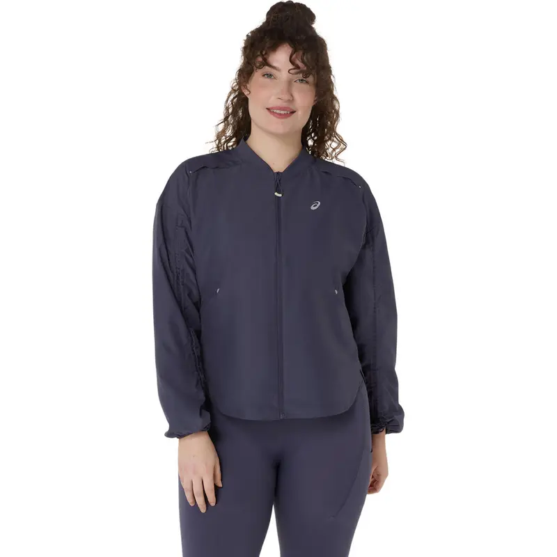 Nagino Run Adjustable Veste running Femmes-bleu gris, bleu