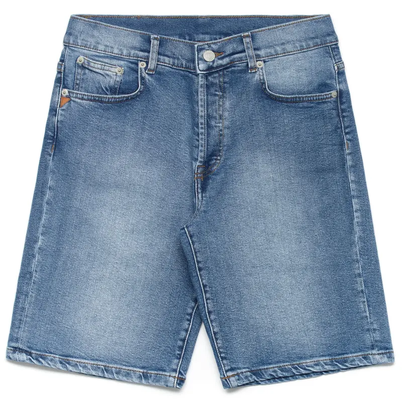 NAXOS - Shorts - 5 Pockets - Man - Lt Blue Indigo