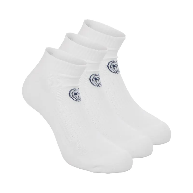 No Party No Show Move Chaussettes De Tennis Pack De 3-Blanc,Noir