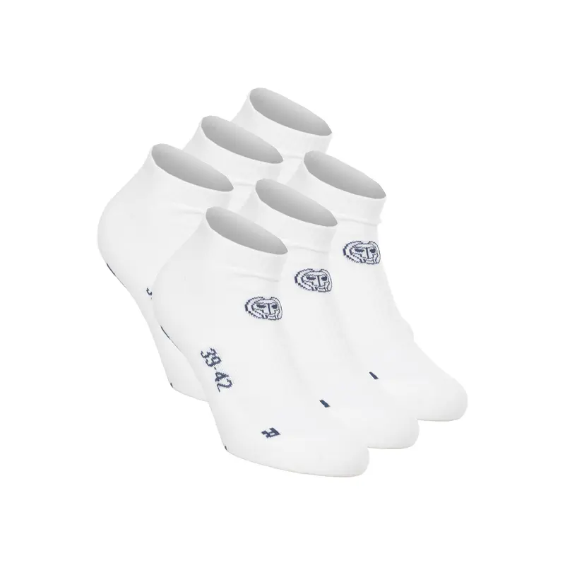 No Party XXL No Show Move Chaussettes De Tennis-Blanc