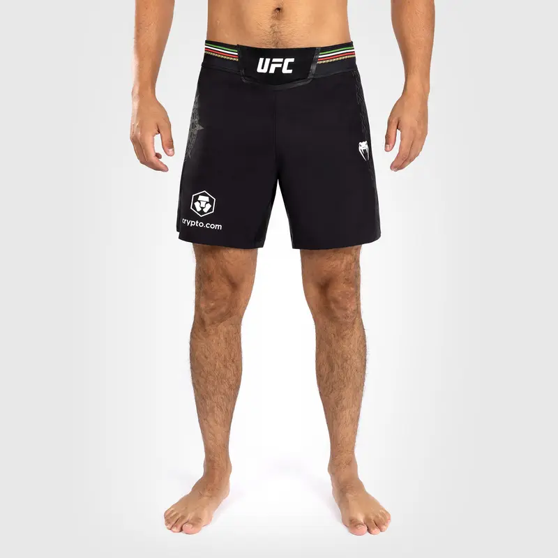 Noche UFC by Venum Authentic Fight Night Short de Combat pour homme - Coupe Courte - Noir