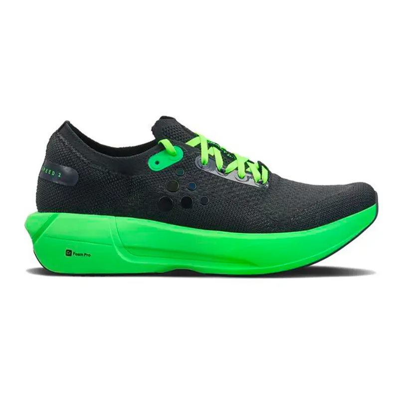 Nordlite Speed 2 Chaussure de compétition Hommes - noir, vert