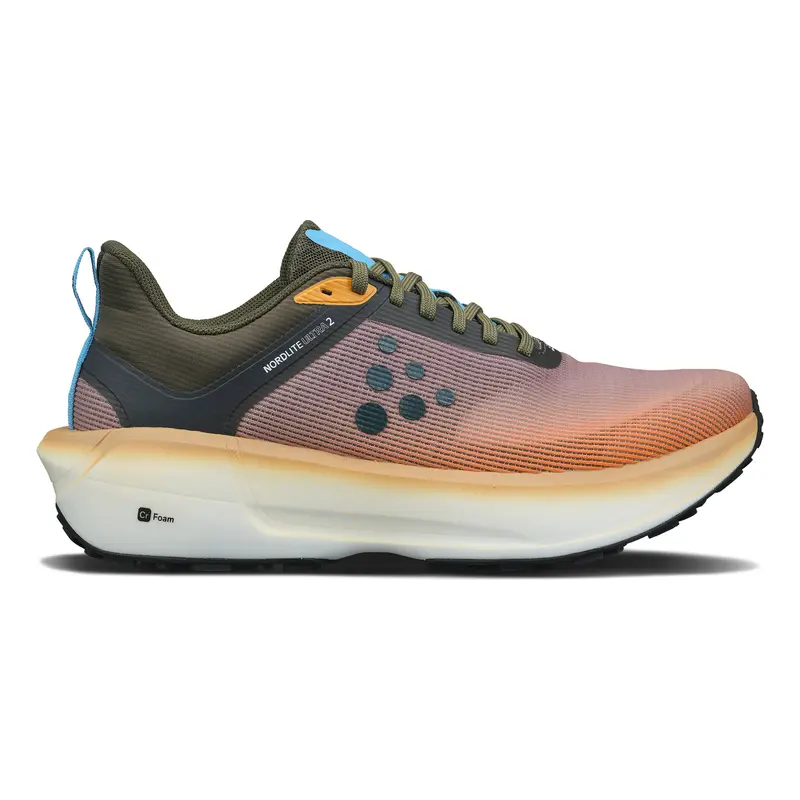Nordlite Ultra 2 Chaussure de running sans stabilisateurs Hommes - orange, vert olive