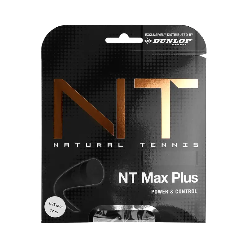 NT Max Plus Cordage En Garniture 12m-Noir
