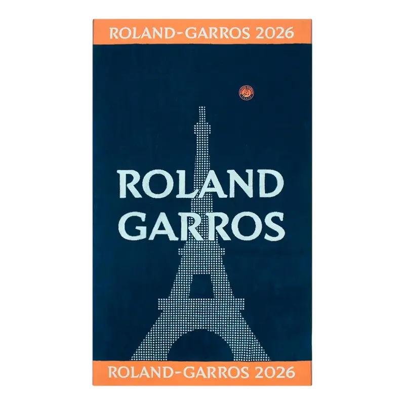 Official Beach Towel 100X170 Serviette - orange, bleu foncé