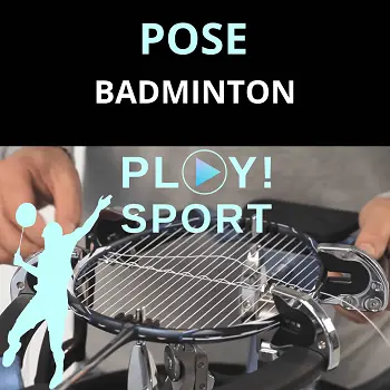 ONLINE Pose Cordage Achat Raquette Badminton