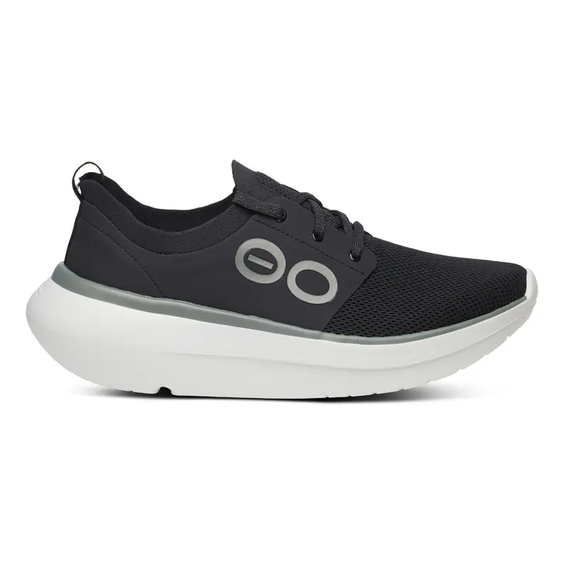 OOmy Stride Chaussure de récupération Hommes - blanc, noir