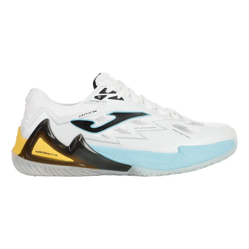 Open Chaussures Padel Hommes-Blanc,Noir