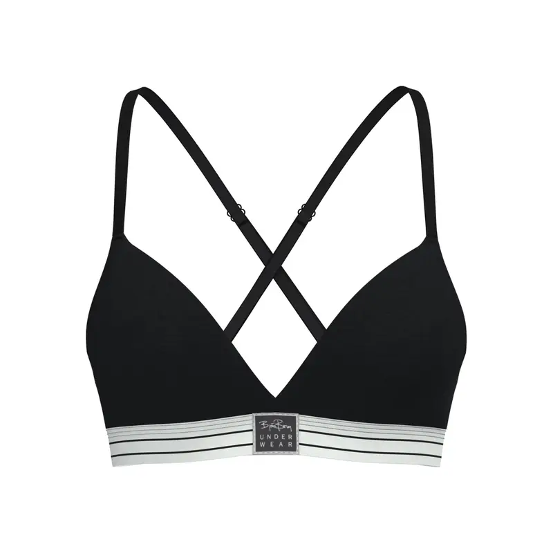 Original Triangle Soutien-gorge sport Femmes-noir