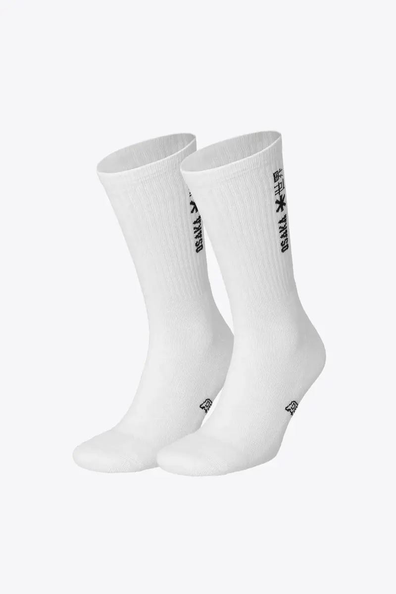 OSAKA DUO PACK SPORTS SOCKS | WHITE