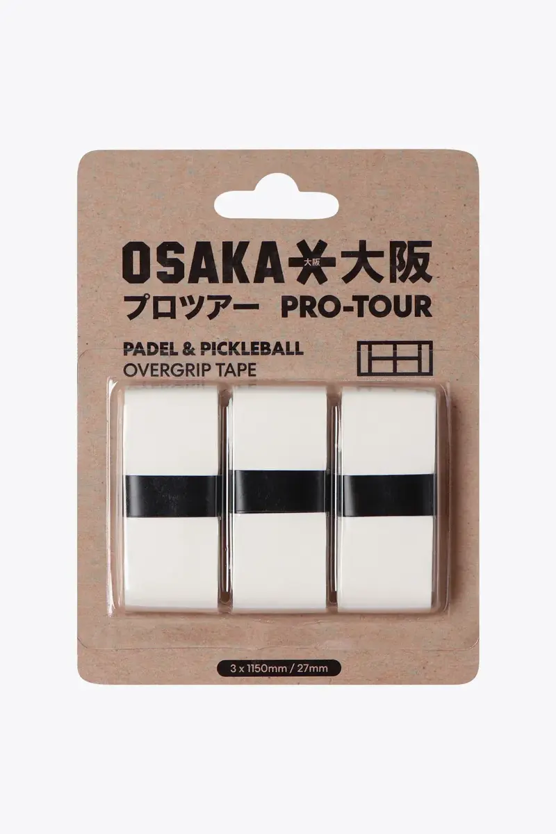 OSAKA PADEL & PICKBALLE OVERGRIP TAPE | WHITE