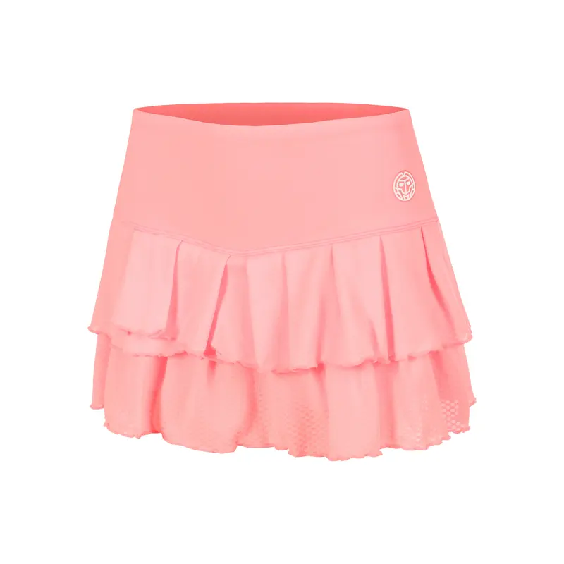 Out of Control Pleated Jupe Femmes - rose