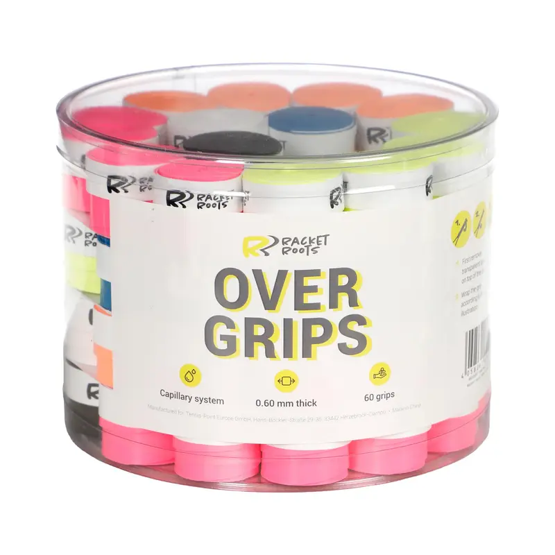 Overgrip Box De 60 Balles-Multicouleur