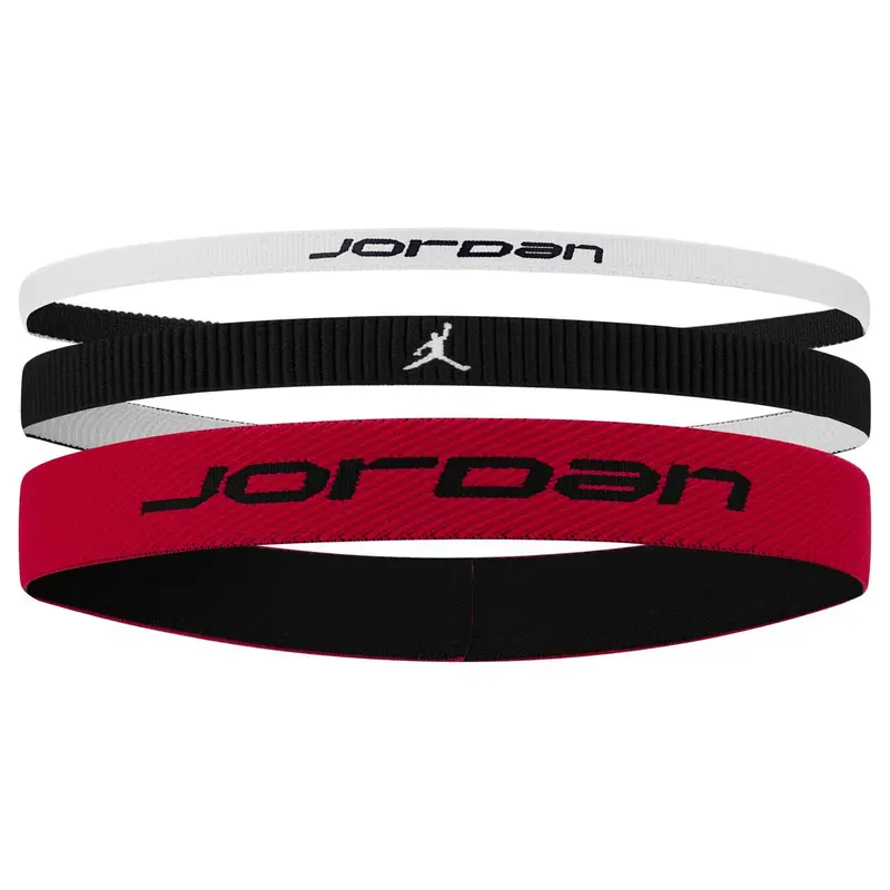 Pack 3 Bandeaux élastique Sport Jordan WhiRedBla