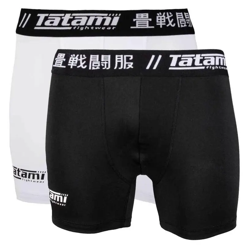 Pack de 2 boxers Tatami Fightwear Grappling - (Noir et Blanc)