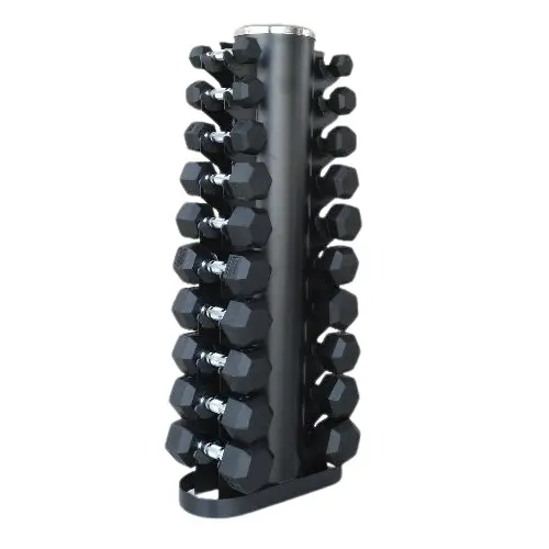 Pack Haltères Hexagonaux 1 à 10 kg et Rack