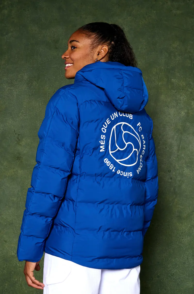 Padded coat Barça Since 1899