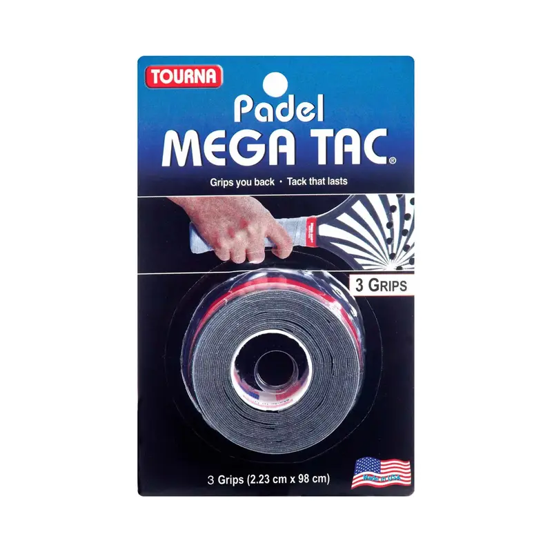 Padel Mega Tac Pack De 3-Noir