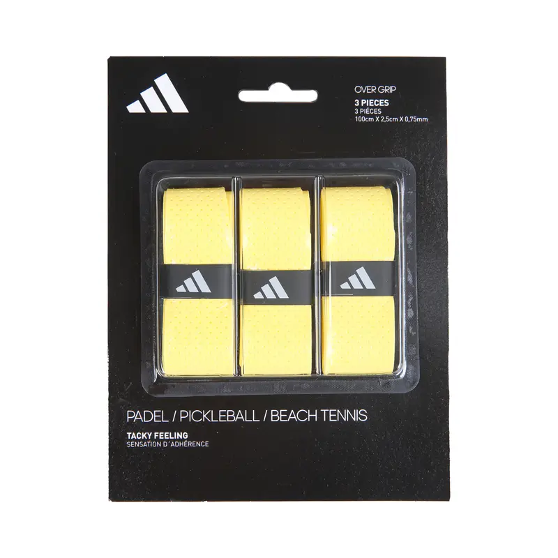 Padel Overgrip Pack De 3-Jaune