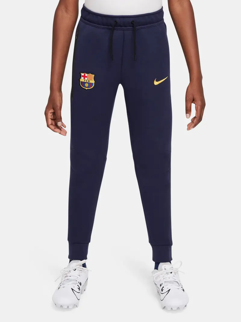 Pant tech fleece Barça Nike Navy- Junior