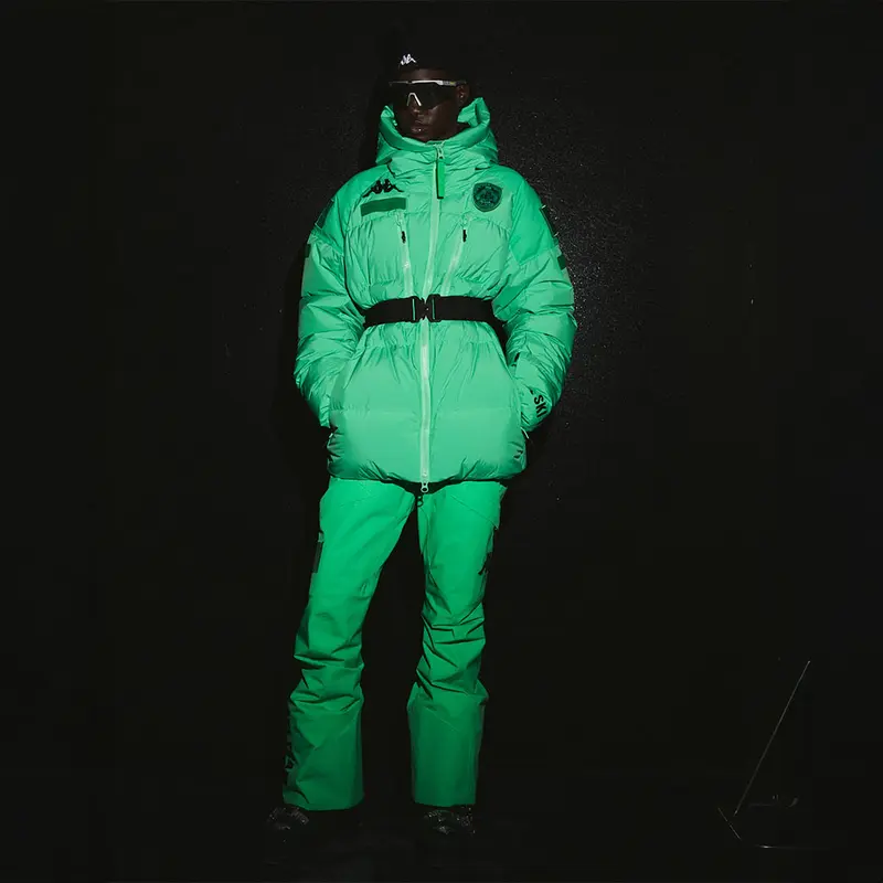 Pantalon 6Cento 622C Premium Vert Unisexe