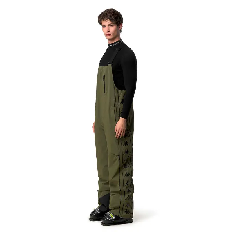 Pantalon 6Cento 626H 222 Banda Vert Homme