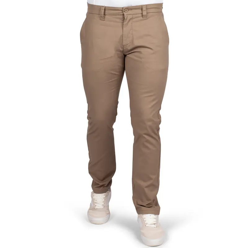 Pantalon chino relief