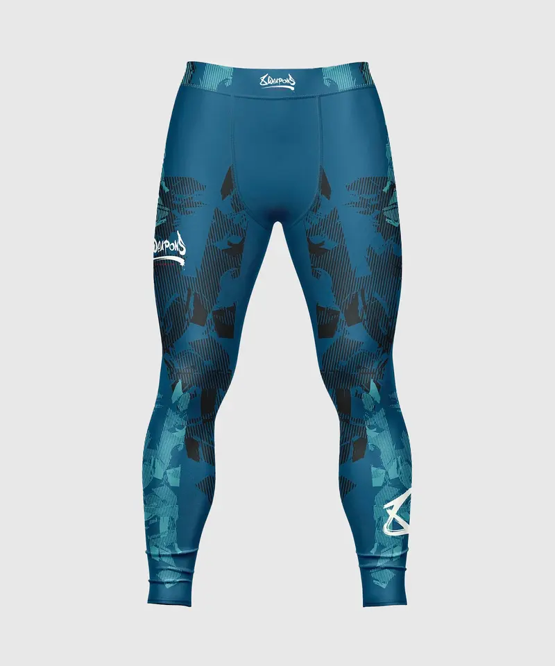 Pantalon De Compression 8 Weapons Hit 2.0- Bleu