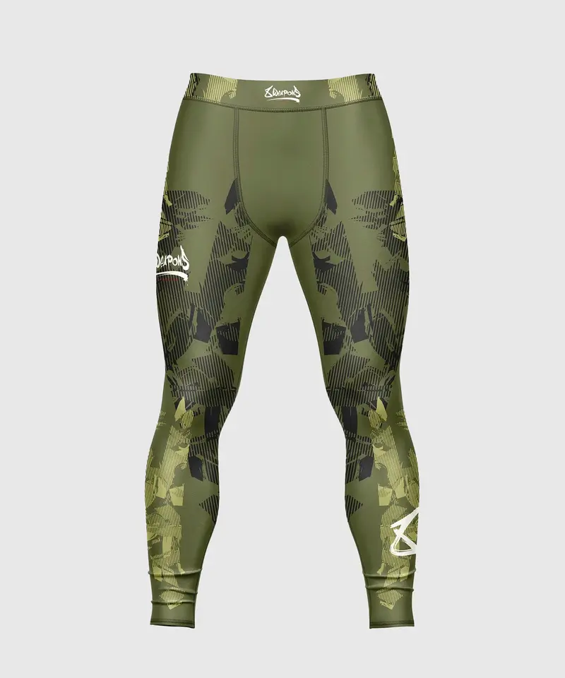 Pantalon De Compression 8 Weapons Hit 2.0- Olive