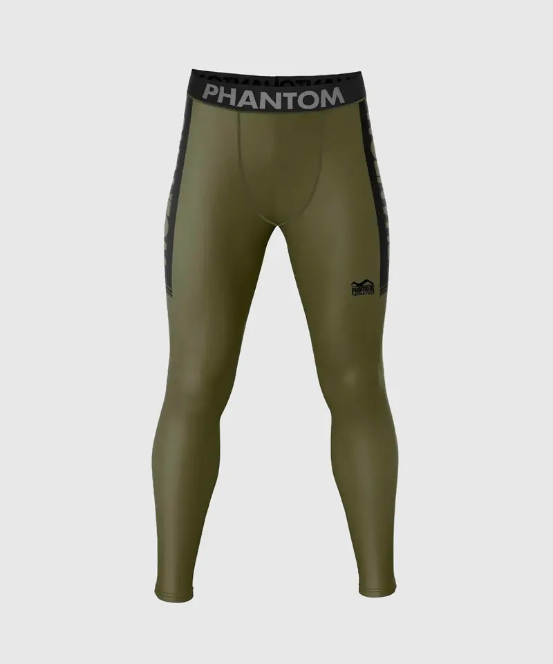 Pantalon De Compression Phantom Athletics Apex - Kaki