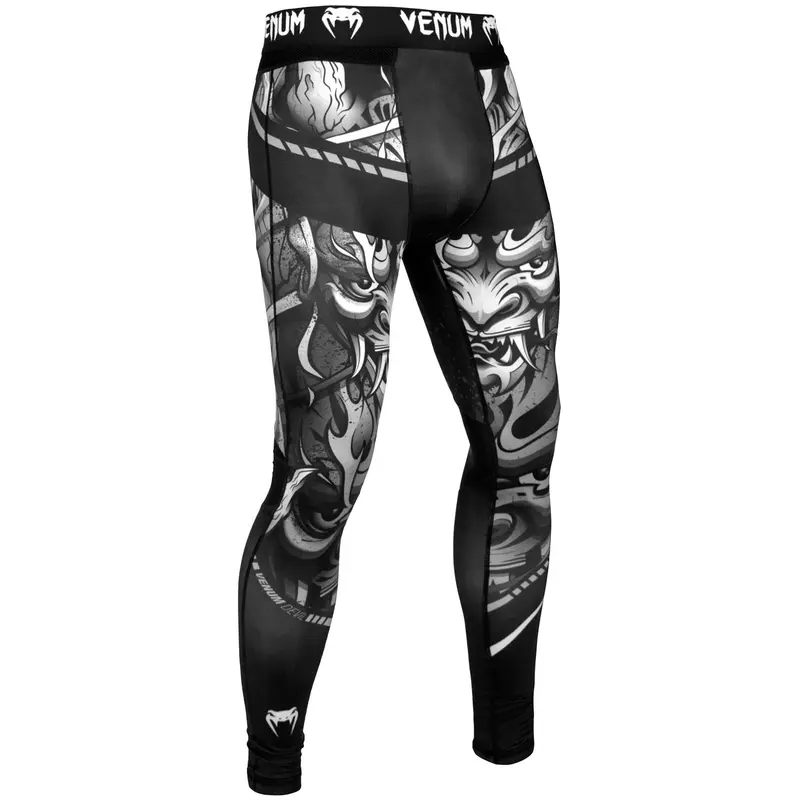 Pantalon de Compression Venum Devil - Blanc/Noir