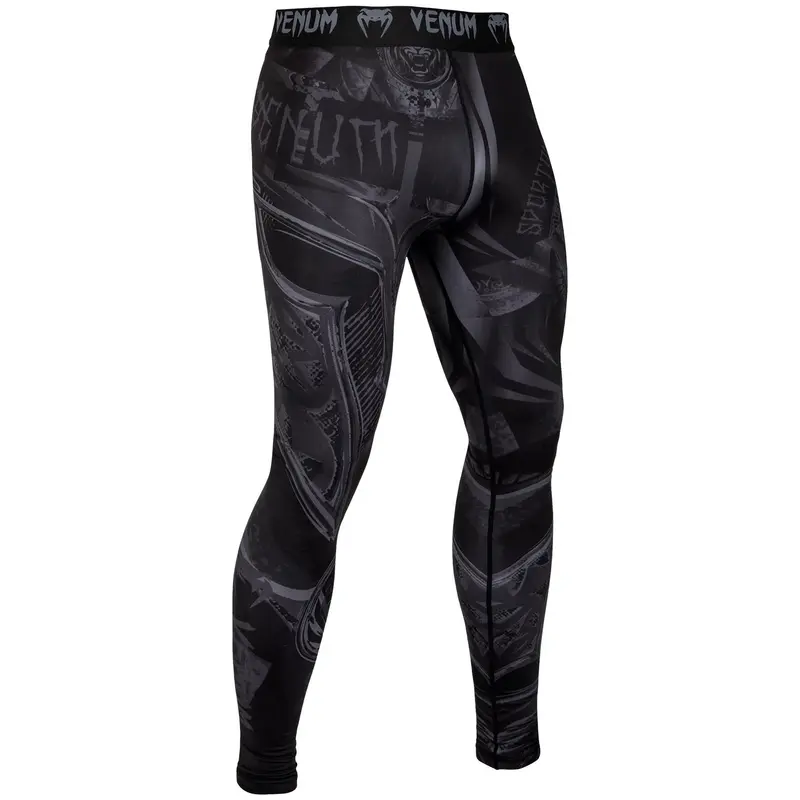 Pantalon de Compression Venum Gladiator 3.0 - Noir/Noir - Exclusivité