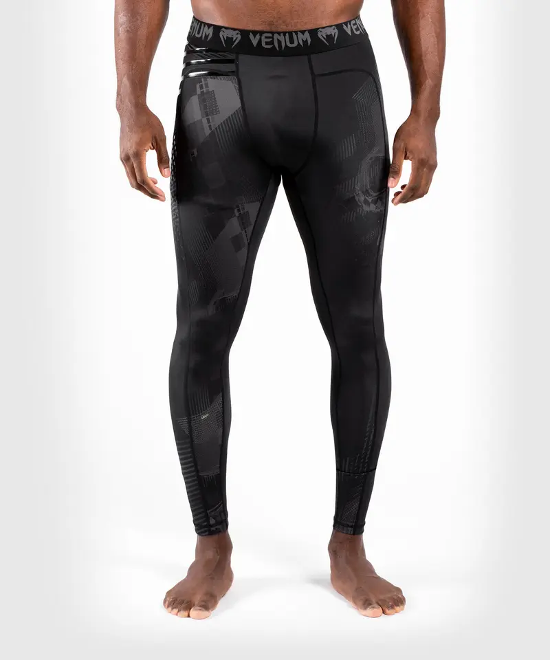 Pantalon de compression Venum Skull - Noir/Noir